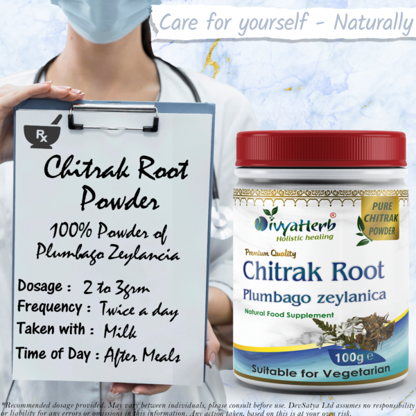 Chitrak Powder (Plumbago zeylanica)