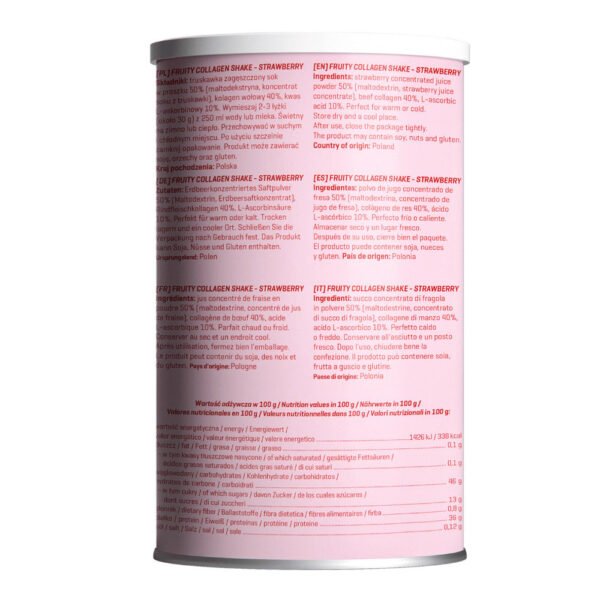 Collagen Fruit Shake - Strawberry