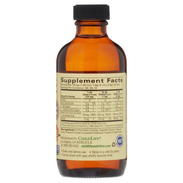Childlife-Nutrition For Kids Vitamin C (1x4OZ )