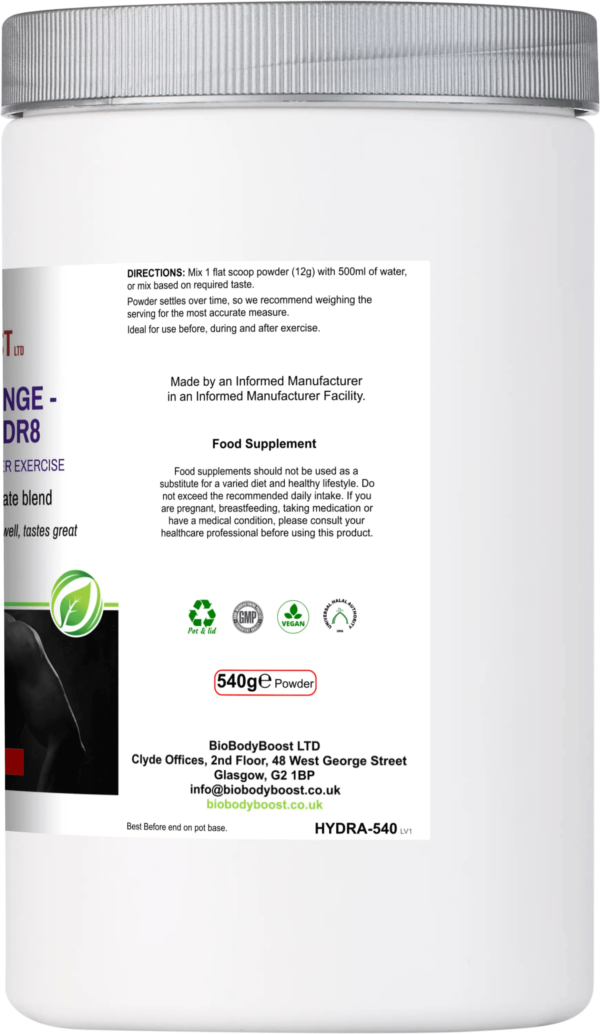 Electro-Hidr8 - Workout Range