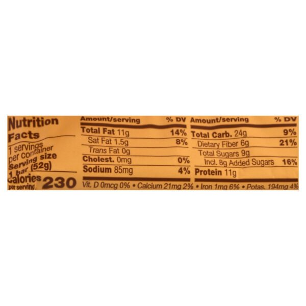 OVRESY BRKFST BAR PB ( 12 X 1.8 OZ   )