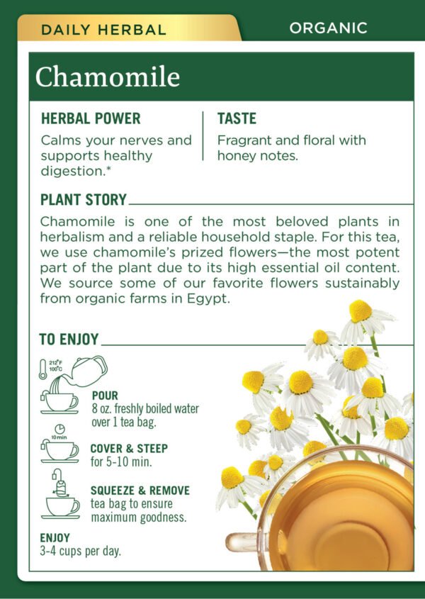 Traditional Medicinals Chamomile Tea (6x16 Bag)