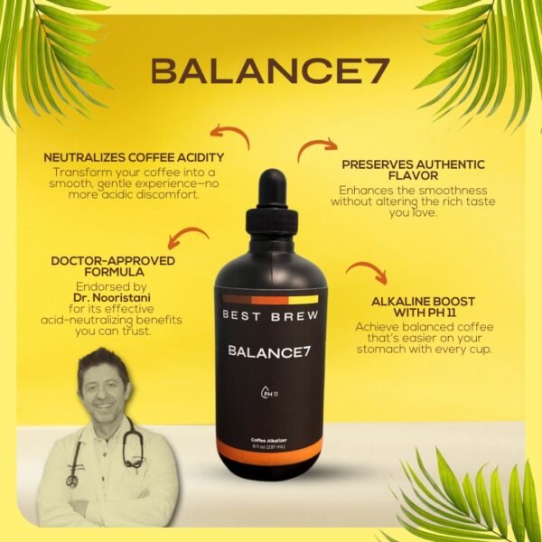 Best Brew Coffee Alkalizer Drops – Neutralizes Coffee Acidity
