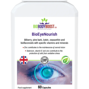 BioEyeNourish - Vision Support Supplement Bilberry Lutein