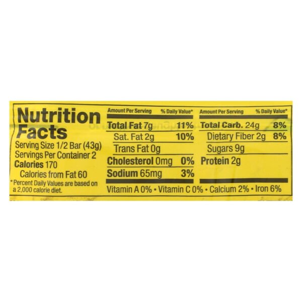 Bobo's Oat Bars Gluten Free All Natural Bar Lemon Poppyseed (12x3Oz)