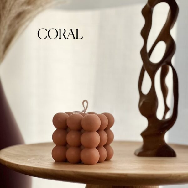 Bubble Cube Candle