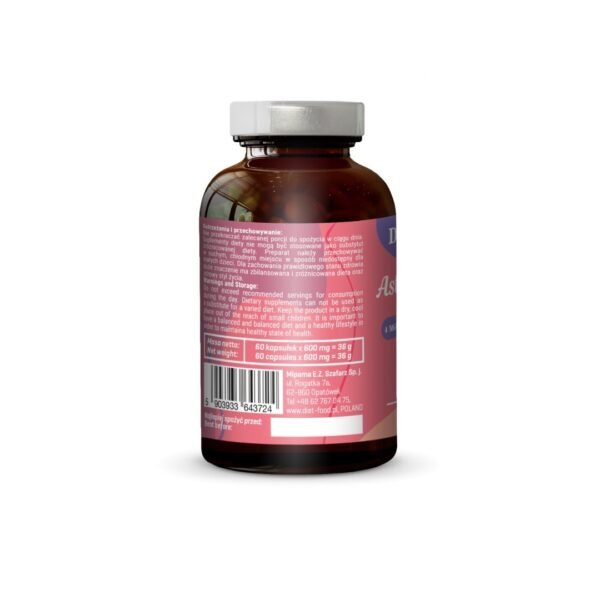 Astaxanthin 4 mg dietary supplement - soft capsules 60 pcs.